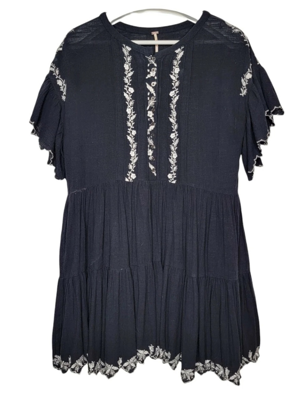 Free People Santiago Embroidered Endless Summer Dress Size Small